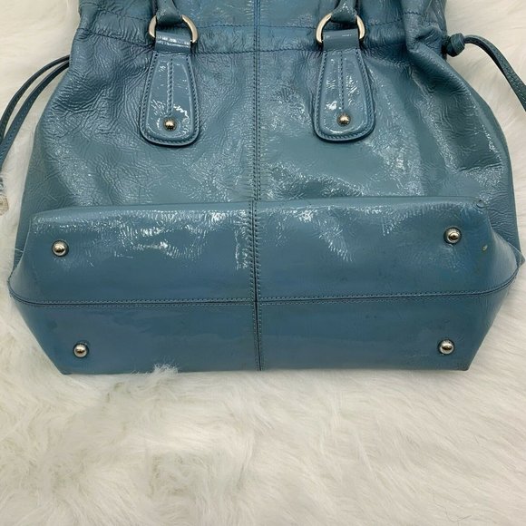 Tod's Vertical Restyled D-Bag Patent Leather Purse - Picture 3 of 16